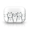 KUTUROGIAN AirPods Pro用 PRISMART Case Casestudi White Cat CSAPPPACT CSAPPPACT