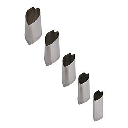 遠藤商事 SA18-8手造り業務用抜型(5ヶ組) 桜の花びら ＜BNK09006＞ BNK09006