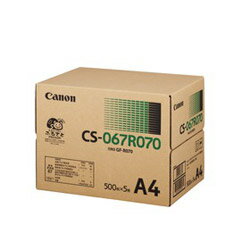 A4 Size Paper - Canon(キヤノン) コピー用紙（A4サイズ・500枚×5冊） CS-067R070A4 CS067R070A4