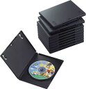 ELECOM(エレコム) CCD-DVD03BK(DVDトールケース/10枚パック/ブラック) CCDDVD03BK