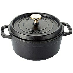 STAUB ホーロー鍋 「ピコココットラウンド」（1.7L）　40509-485 ブラック