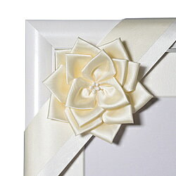 フジカラー 肖像額縁用リボン パールホワイト