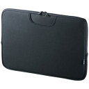 SANWA SUPPLY(サンワサプライ) ノートPC対応〔15.6型ワイド〕 ポケット付きインナーケース ブラック IN-WETP15BK INWETP15BK(2)