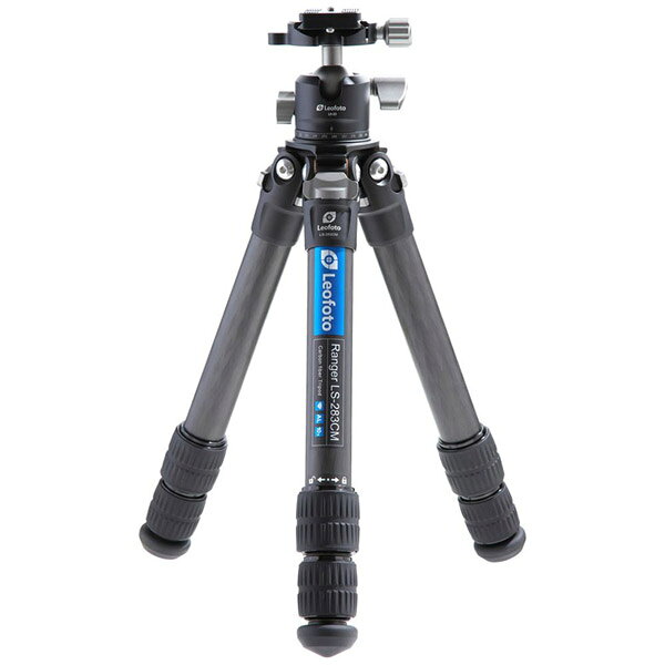 LEOFOTO 【3段三脚】LSレンジャーカーボン小型三脚雲台セット LS-283CM+LH-30 [3段...