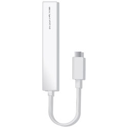 Nakabayashi USB-C 2.0ハブ［4ポート・バスパワー・Mac／Win］ ホワイト　UH-C2394-W UHC2394W