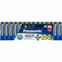Panasonic(パナソニック) 【単4形】 14本 アルカリ乾電池 「エボルタ」LR03EJSP/14S LR03EJSP14S