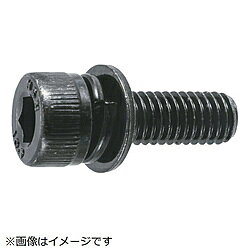トラスコ中山 六角穴付組込ボルト 三価黒P－3 サイズM5X10 8本入 B8770510 B8770510