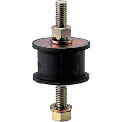 トラスコ中山 丸形防振ゴム 両ボルトタイプ 最大荷重735N TA508 TA508