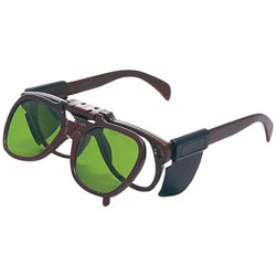 トラスコ中山 TRUSCO　複式上下自在型遮光メガネ　強化ガラスレンズ＃4　TDSG-G4 TDSGG4