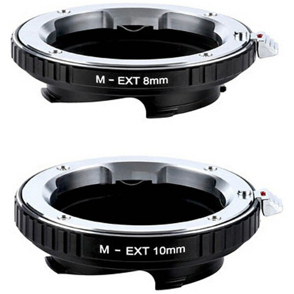 K＆F Concept マウント接写リングセット KF-MM8/10 (ライカMマウント接写リング） ...