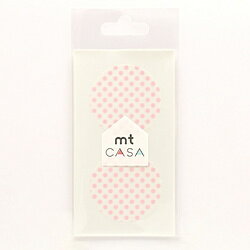 カモ井加工紙 mt CASA seal（CASAシール） （ドット・いちごミルク）　MTCDS021 MTCDS021