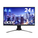 Acer(エイサー) XB253QGXbmiiprzx ゲーミングモニター Predator XB3 ブラック ［24.5型 /ワイド /フルHD(1920×1080)］ XB253QGXBMIIPRZX