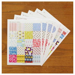 デコレクションズ パッチワークステッカー（Daydream）　PWS-DD