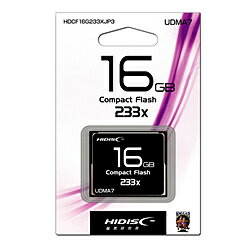 ハイディスク コンパクトフラッシュ HDCF16G233XJP3 ［16GB］ HDCF16G233XJP3