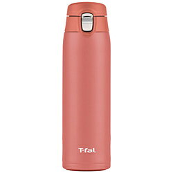 T-FAL ステンレスマグボトル [480ml ワンタッチ] ライト＆ゴーマグ ルージュ N21508 ライト＆ゴーマグ ルージュ N21508 N21508