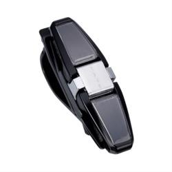 星光産業 車内用品　EXEA(エクセア)　サングラスホルダー　サングラスホルダーツイン2　カラー：ブラック EC38