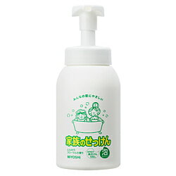 ミヨシ石鹸 家族のせっけん 泡のボディソープ 600ml フローラルの香りのサムネイル