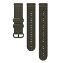 SUUNTO 24MM EXPLORE2 TEXTILE STRAP M+L SS050229000 FOLIAGE/GRAY SS050229000 y864z