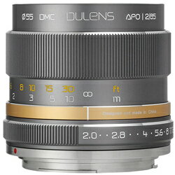 若明光学 カメラレンズ 毒鏡 DULENS APO 85mm F2 グレー D85APO_GR(EF) ［キヤノンEF］ D85APOGREF