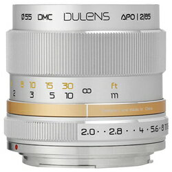 若明光学 カメラレンズ 毒鏡 DULENS APO 85mm F2 シルバー D85APO_SL(EF) ［キヤノンEF］ D85APOSLEF [代引不可]