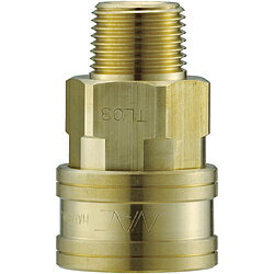 長堀工業 クイックカップリング TL型 真鍮製 メネジ取付用 CTL08SM2 CTL08SM2