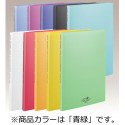 リヒトラブ クリヤーブック ポケット交換タイプ AQUA DROPs［A4サイズ /タテ型（S型）30穴 /ポケット15枚］ N501528
