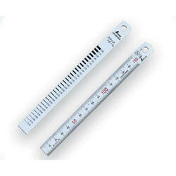 シンワ測定 シンワ クラックスケール直尺15cmタイプ 58698 58698