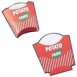 日昭産業 ポテトカートン FRIED 小 （50枚入） ＜XPT2301＞ XPT2301