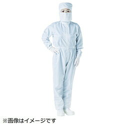 トラスコ中山 TCOGF-B-3L TRUSCO 制電糸グリッド仕様フード付つなぎ服 ブルー 3L TCOGFB3L