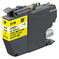 Other - エコリカ ECI-BR3119Y 互換リサイクルインクカートリッジ [ブラザー LC3119Y] イエロー ECIBR3119Y