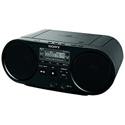 SONY(ソニー) CDラジオ（ラジオ+CD）（ブラック）　ZS-S40 BC【ワイドFM対応】 ZSS40BC 【864】