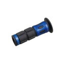 デイトナ PRO-GRIP #744 STDラバー 115mm 貫通 ブラック/ブルー 98101 98101