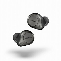 Jabra(ジャブラ) フルワイヤレスイヤホン Elite 85t チタニウムブラック 100-99190000-40 ［リモコン・マイク対応 /ワイヤレス(左右分離) /Bluetooth /ノイズキャンセリング対応］ ELITE85T [振込不可]