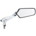 TANAX AM2-103-10L バイクミラー ナポレオン(NAPOLEON) ガセットミラー(左側用)カラー:ブラック×クロームメッキ 10mm正ネジ/1本入り AM210310L