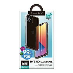 PGA iPhone 12/12 Pro 6.1������б�����TPU�ϥ��֥�åɥ��ꥢ�����������ꥢ Premium Style ���ꥢ PG-20GPT03CL PG20GPT03CL [�����Բ�]