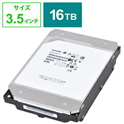TOSHIBA(東芝) 内蔵HDD SATA接続 MG08シリーズ MG08ACA16TE ［16TB /3.5インチ］ MG08ACA16TE [振込不可]