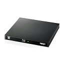 Logitec(ロジテック) 外付け ブルーレイドライブ BDXL/DVD/CD USB 3.2 Gen1/3.1 Gen1 ケーブル2本【 タイプC + タイプA 】 書き込みソフト付 バスパワー M-DISC UHD BD対応 薄型 【 Windows11 Mac Surface Chrome 】対応 ブラック LBDPWA6U3CLBK(2)