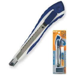 PLUS [カッターナイフ] カッターナイフS ブリスターパック入 替刃付 CU-004 SCU004