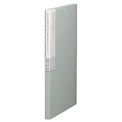 PLUS デジャヴカラーズ クリアファイル 24P シルバーグレイ FC124DPSLG
