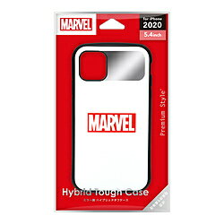 PGA iPhone 12 mini 5.4インチ対応 ハイブリッドタフケース　ロゴ／ホワイト PG-DPT20F24MVL PGDPT20F24MVL