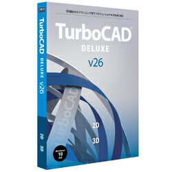 キヤノンITソリューションズ TurboCAD v26 DELUXE 日本語版 ［Windows用］ CITSTC26002