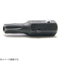 山下工業研究所 101T.25-T30H 1/4インチ(6.35mm)H イジリ止めトルクスビット 全長25mm T30H 101T.25T30H