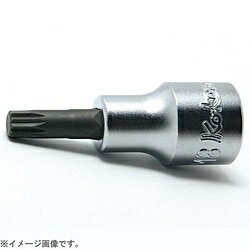 山下工業研究所 4020.60-M10 1/2インチ(12.7mm) 3重4角ビットソケット(XZN規格) 全長60mm M10 4020.60M10