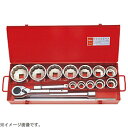 山下工業研究所 8225M 1インチ(25.4mm) ソケットセット 15pc 8225M