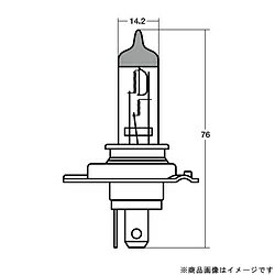 スタンレー電気 四輪車用 ハロゲン電球 24V75/70W 14-0190 140190