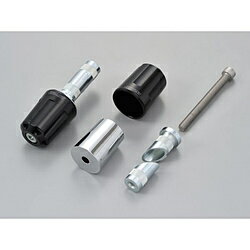 デイトナ アルミビレット バーエンド ヘビーウエイトバーエンド（リボルバー） ブラック 99956 99956