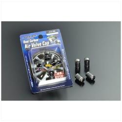 FORTUNE リアルカーボンエアバルブキャップ　JCA-BB JCABB