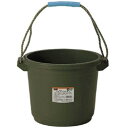 トラスコ中山 TRUSCO ハードプラバケツ 14L OD色 THB-14-OD THB14OD