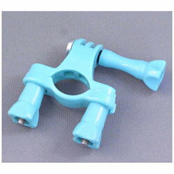 GOBROS. 19φ〜36ハンドルバー＆シートポスト対応・クランプマウント（グリーン） GB0121 GB0121