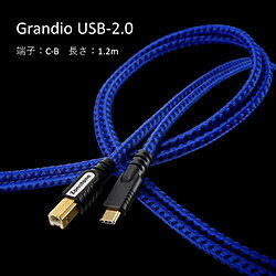 ZONOTONE 1.2m USB-2.0 C-Bケーブル Grandio GR